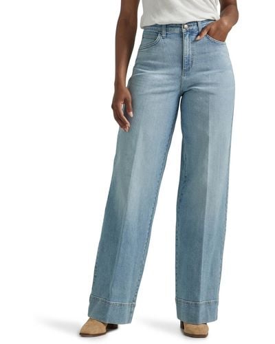 Lee Jeans S Legendary High Rise Trouser Jeans - Blue