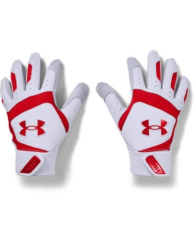 Under Armour Yard 20 Baseball Gloves - Red