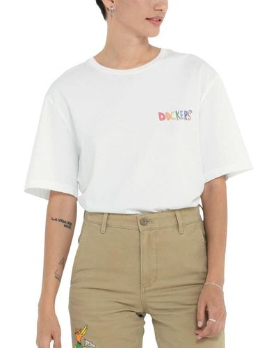 Dockers Pride Graphic T-shirt - White