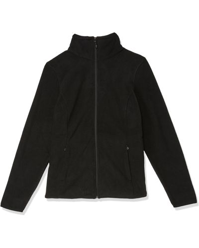 Amazon Essentials Plus Size Full-zip Polar Fleece Jacket - Black