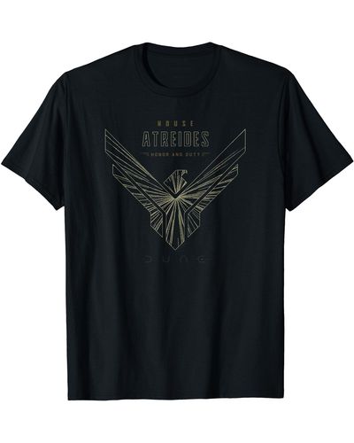 Dune Dune Atreides Eagle Emblem T-shirt - Black