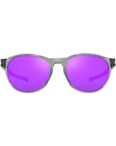 Oakley Reedmace Oo 9126 Gray Ink/prizm Violet 54/18/137 Men Sunglasses - Purple