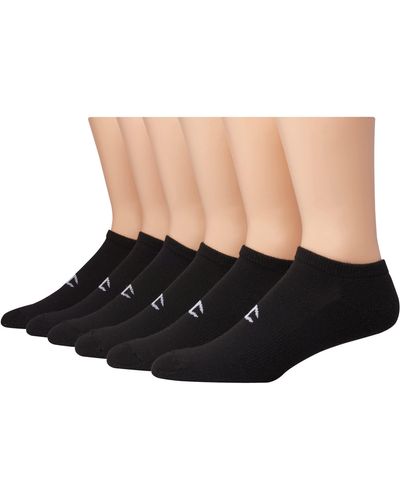 Champion Double Dry Moisture Wicking No Show Socks 6 - Black