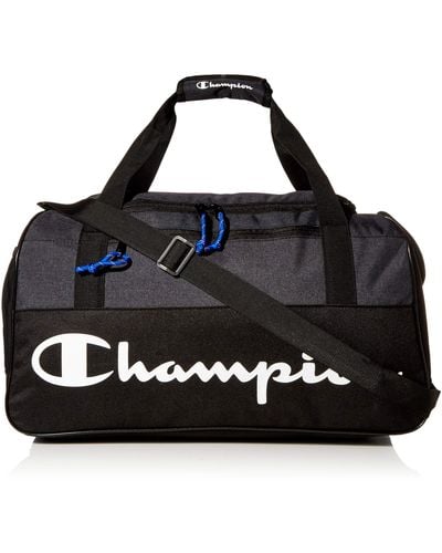 Champion Unisex Adult Velocity Duffel Bag - Black