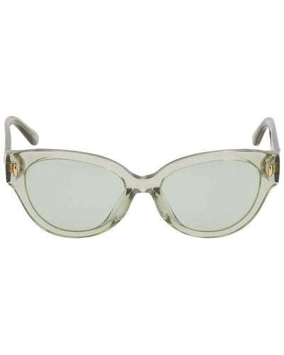 Tory Burch Ty7168u Universal Fit Cat Eye Sunglasses - Black