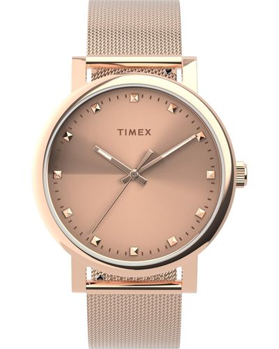 Timex Originals 38mm Tw2u05500vq Quartz Watch - Metallic