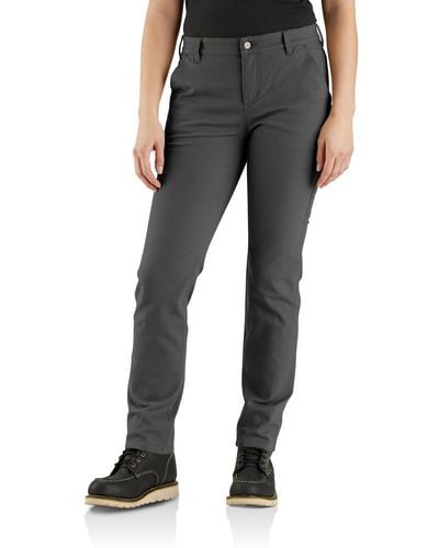 Carhartt Rugged Flex Relaxed Fit Canvas Work Pant - Black