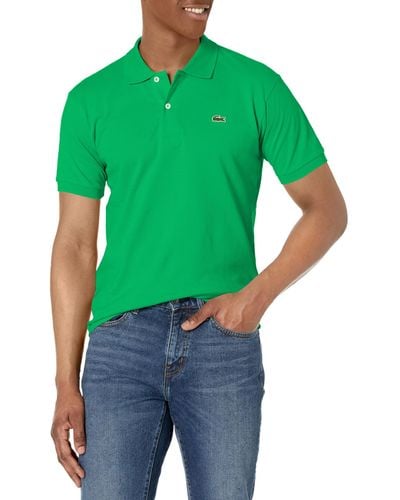 Lacoste Classic Short Sleeve Piqué L.12.12 Polo Shirt - Green