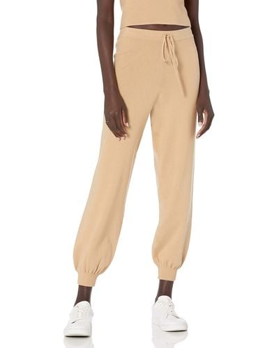 The Drop Maddie Loose-fit Supersoft Sweater Jogger - Natural
