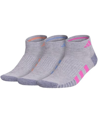adidas Cushioned Low Cut Socks - Purple