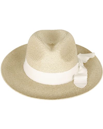 Lucky Brand Cream Ribbon Ranger Hat - White