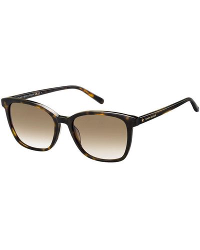 Tommy Hilfiger Th 1723/s Rectangular Sunglasses - Brown