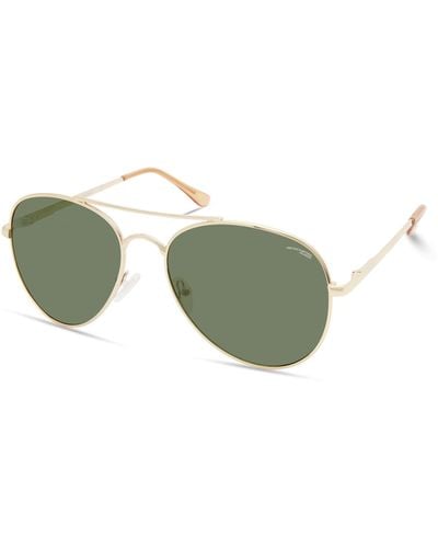 Skechers Sea6166 Polarized Pilot Sunglasses - Green