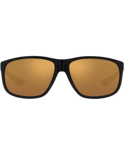 Emporio Armani Ea4199u Universal Fit Square Sunglasses - Black