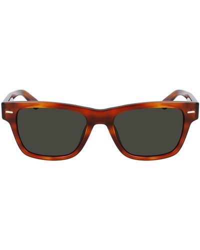 Calvin Klein Ck21528s Rectangular Sunglasses - Black