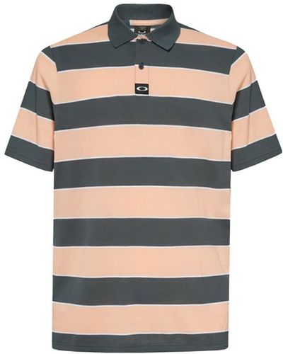 Oakley 's Retro Soft Stripe Polo Shirt - Multicolor