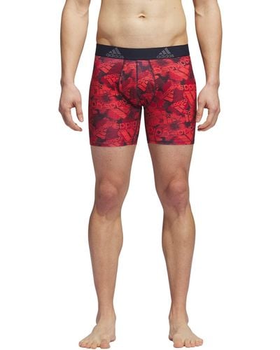 adidas Performance Boxer Brief Underwear 1-pack - Red