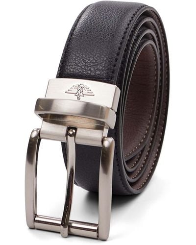 Dockers Reversible Casual Dress Belt With Comfort Stretch - Multicolor