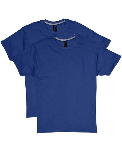 Hanes 2 Pack X-temp Performance T-shirt - Blue
