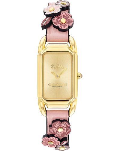 COACH Cadie Watch | Timeless And Aesthetic | Designed For Every Occasion | Water Resistant - White