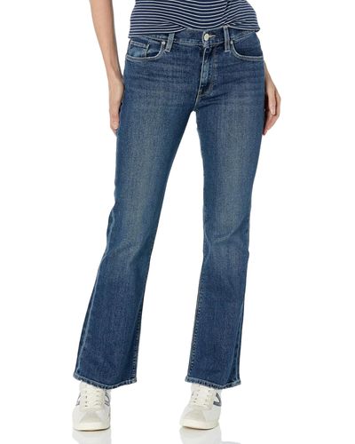 Hudson Jeans Jeans Nico Mid Rise Bootcut Jean Barefoot Length - Blue
