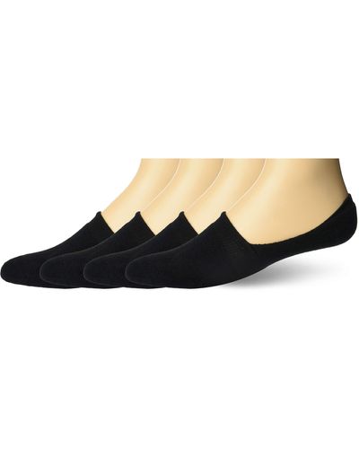 Hanes Ultimate Full Cushioned Wicking Cool Comfort Liner Socks - Black