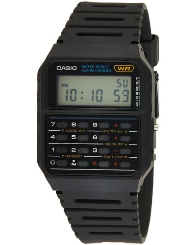 G-Shock Orologio Digitale Quarzo Unisex con Cinturino in Plastica CA-53W-1ER - Nero