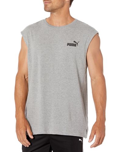 PUMA Essentials Sleeveless Tee - Gray