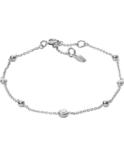 Fossil Infinity Bracelet - Metallic