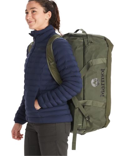 Marmot Long Hauler Travel Duffel Bag | Durable - Blue