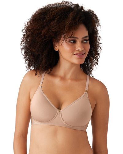 Wacoal Simply Done Seamless Wire Free T-shirt Bra - Brown