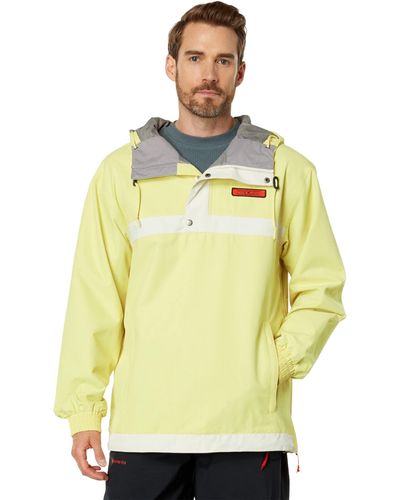 Volcom Longo Pullover Anarok Hooded Snowboard Jacket - Yellow