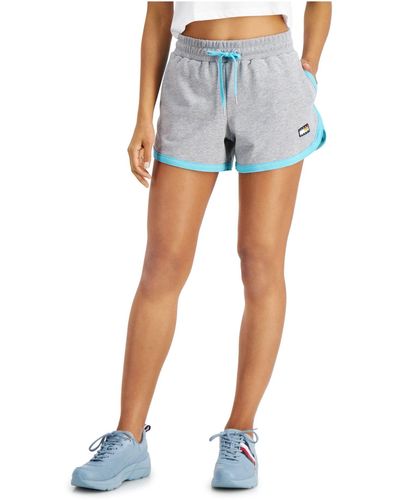 Tommy Hilfiger Pull On French Terry Drawstring Knit Short - Blue