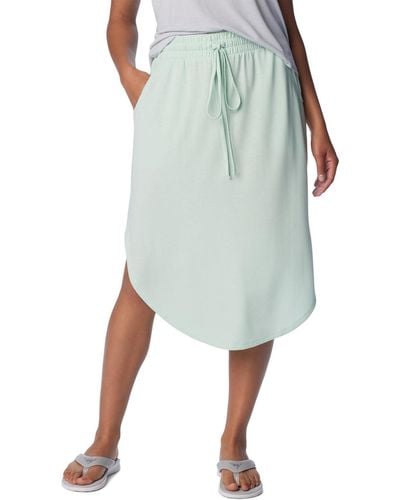 Columbia Slack Water Knit Skirt - Green