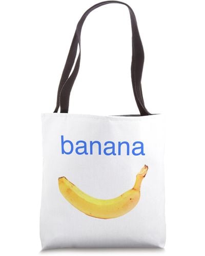 Juicy Couture Banana Tote Bag - White