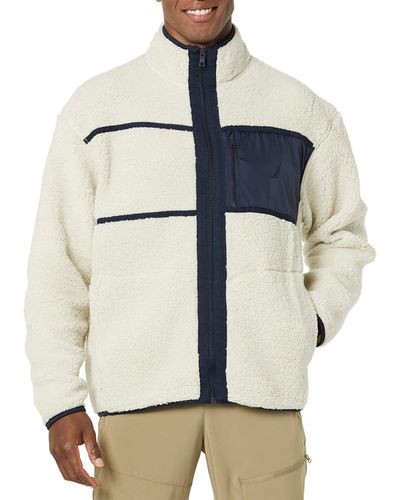 Nautica Sustainably Crafted Full-zip Jacket - Natural
