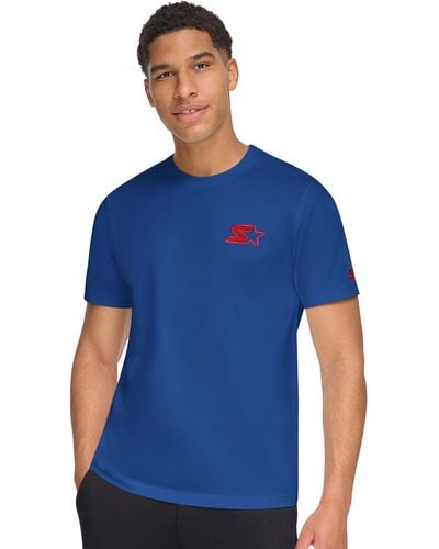 Starter Soft Embriodered T-shirt - Blue