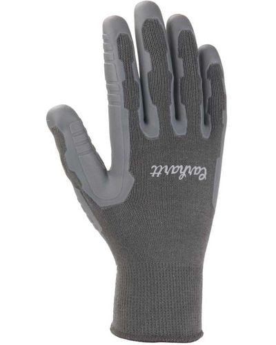 Carhartt Pro Palm C-grip Glove,grey,large - Gray