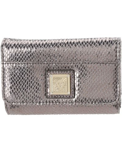 Anne Klein Twinkle Indexer Wallet,silver,one Size - Metallic