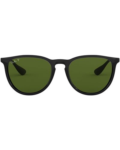 Ray-Ban Rb4171 Erika Round Sunglasses - Green