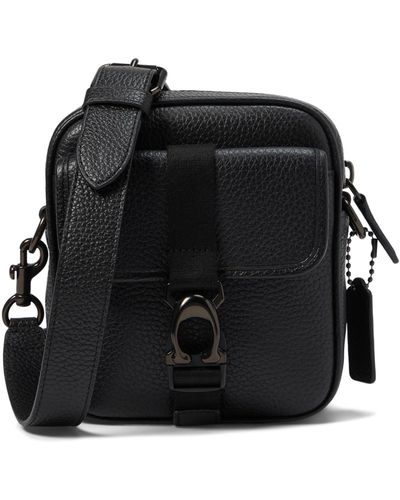 COACH S Beck Crossbody In Pebble Leather - Black