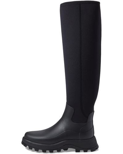 HUNTER Footwear City Explorer Tall Rain Boot - Black
