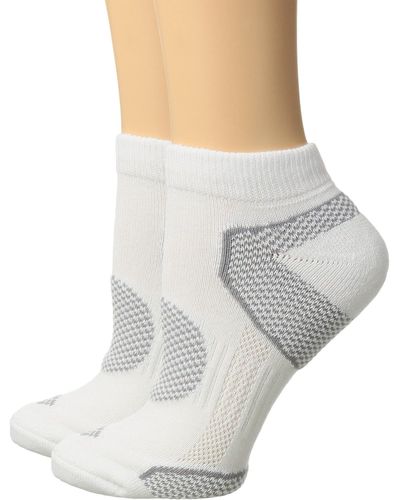 Columbia 2-pack Low Cut Walking Socks - White