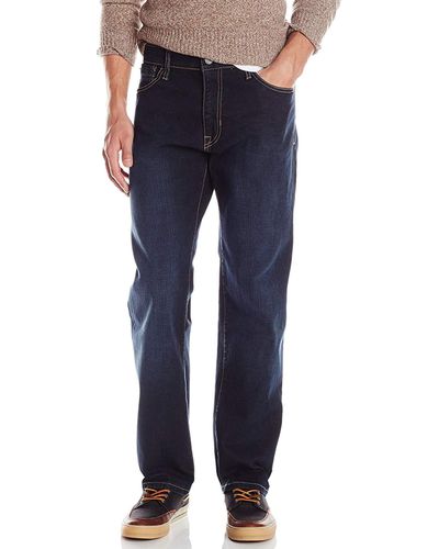 Izod Comfort Stretch Denim Jeans (regular Fit) - Blue