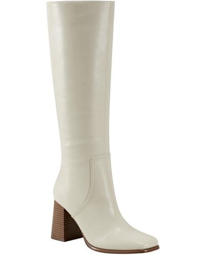 Marc Fisher Dacea Knee High Boot - Natural