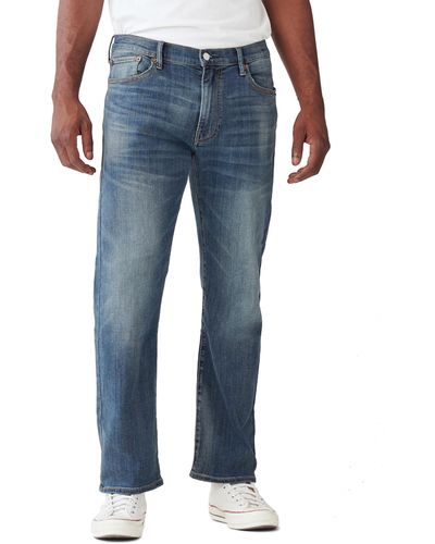 Buy Lucky Brand men 410 athletic slim fit jeans barite Online