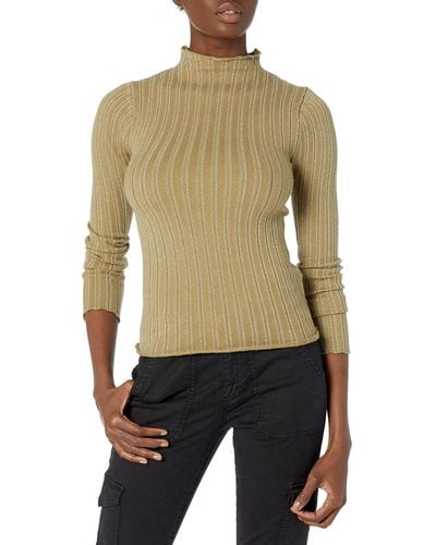 Guess Long Sleeve Isidora Turtleneck Sweater - Multicolor