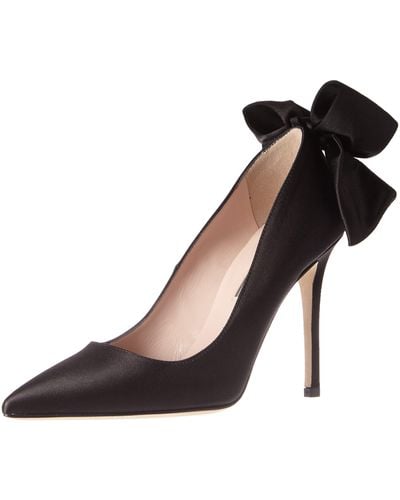 SJP by Sarah Jessica Parker Lucille Pointed Toe Bow Pump - Black