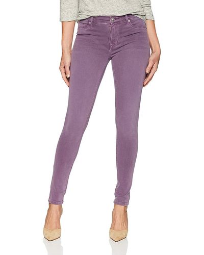 Hudson Jeans Nico Mid Rise - Purple