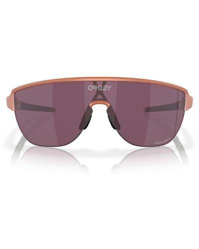 Oakley Oo9248a Corridor Low Bridge Fit Rectangular Sunglasses - Black